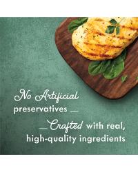 Sin conservantes, saborizantes ni colorantes artificiales