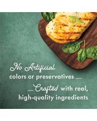 Sin conservantes, saborizantes ni colorantes artificiales