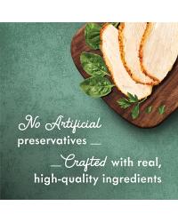 Sin conservantes artificiales, elaborado con ingredientes reales de alta calidad