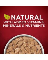 natural with added vitamins, minerals and nutrients