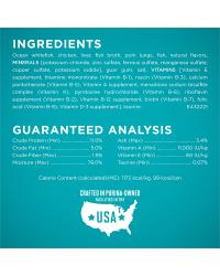 Ingredientes de alimento húmedo sin cereales y con pescado blanco marino para gatos Purina ONE®