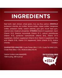 Purina ONE® True Instinct Tender Cuts in Gravy Dog Food Formula With Real Beef & Wild-Caught Salmon ingredients