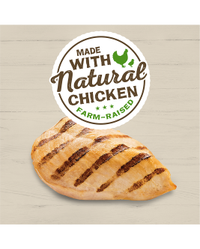 friskies farm favorites con carne de pollo natural