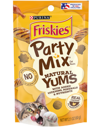 Bocadillos de pollo Friskies Party mezcla de delicias naturales
