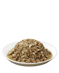 alimento húmedo para gatos de pollo y arroz