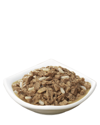 alimento húmedo para gatos con atún, camarón y arroz en salsa pro plan sin enlatar