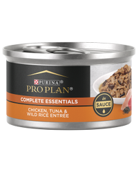 Alimento húmedo para gatos Pro Plan Complete Essentials de pollo, atún y arroz silvestre en salsa