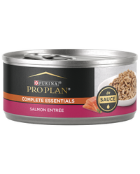 Plato principal de salmón en salsa de Purina Pro Plan Complete Essentials
