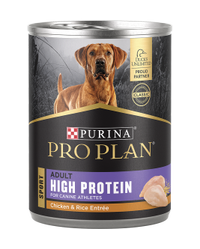 Alimento húmedo para perros Pro Plan Sport de pollo y arroz con alto contenido de proteínas