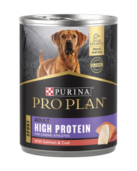 Alimento húmedo para perros Pro Plan Sport alto en proteínas con salmón y bacalao