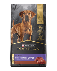 Alimento seco para perros sabor carne de res y bisonte Pro Plan Sport Performance 30/20
