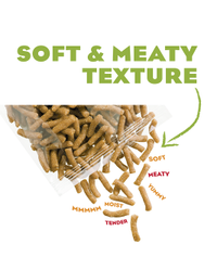 Soft and meaty texture