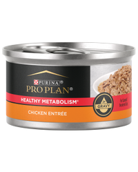 alimento húmedo para gatos de pollo con salsa pro plan healthy metabolism