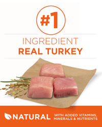 number one ingredient is real turkey