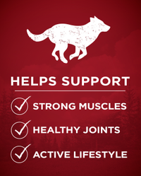 Helps support strong muscles, healthy joints, active lifestyle.