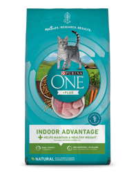Alimento seco para gatos Purina ONE +Plus Indoor Advantage