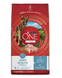Alimento seco para perros que favorece la salud de las articulaciones Purina ONE® +Plus