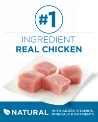 Number 1 ingredient real chicken