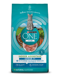 Purina ONE Plus Indoor Advantage Senior Dry Cat Food