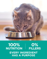 100 percent nutrition, 0 percent fillers, every ingredient has a purpose