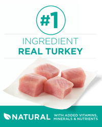 number one ingredient is real turkey