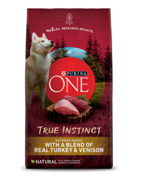 alimento para perros true instinct de pavo y venado
