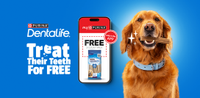 Free sample of DentaLife Large Dog Treats