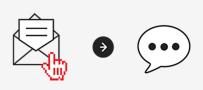 letter icon to comment icon