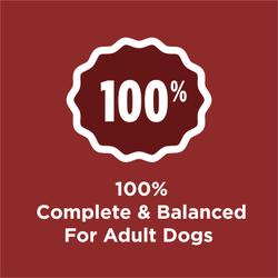 100 percent complete and balanced for adult dogs