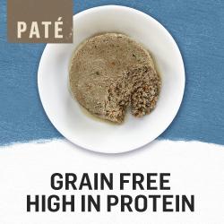 sin cereales y alto en proteínas