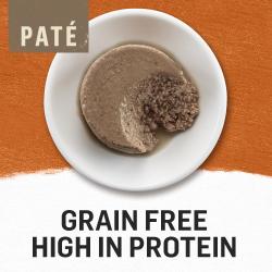 sin cereales y alto en proteínas