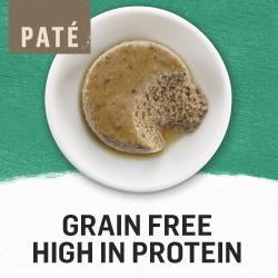 sin cereales y alto en proteínas