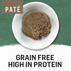 sin cereales y alto en proteínas