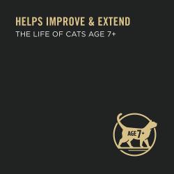 Ayuda a mejorar y extender la vida de los gatos de más de 7 años