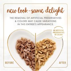 nueva imagen de fancy feast con hígado y pollo a la parrilla en salsa preparada con jugo de cocción