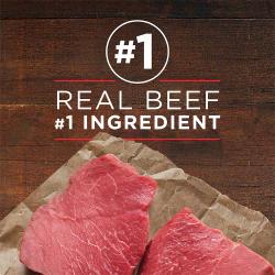 carne de res real como primer ingrediente