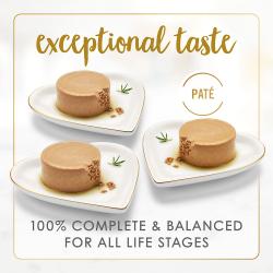 Sabor excepcional. Nutrición 100 % completa y equilibrada para todas las etapas de la vida.