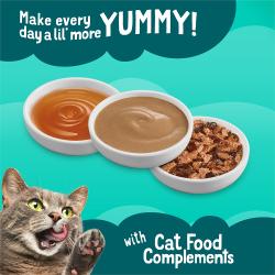 Haz que cada día sea un poco más sabroso con los complementos de alimento para gatos