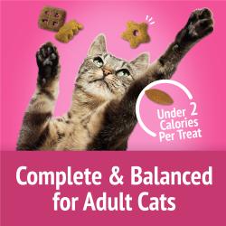 Complete & Balanced for Adult Cats. Under 2 Calories Per Treat.