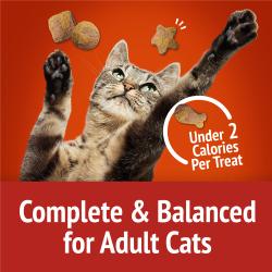 Complete & Balanced for Adult Cats. Under 2 Calories Per Treat.
