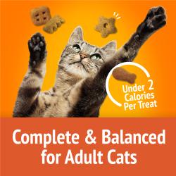 Complete & Balanced for Adult Cats. Under 2 Calories Per Treat.