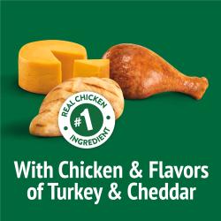 With Chicken & Flavors of Turkey & Cheddar