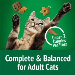 Complete & Balanced for Adult Cats. Under 2 Calories Per Treat.
