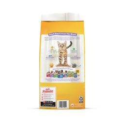 Comida para gatitos Purina Kitten Chow Desarrollo Saludable con Pollo Real Comida Seca para Gatitos fotografía de mochila