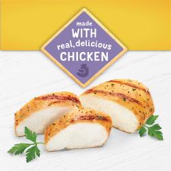 made with real, delicious chicken