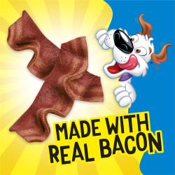 Made with real bacon.