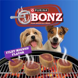 Purina T-Bonz Filet Mignon Flavor Steak-Shaped Dog Treats