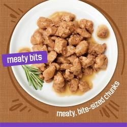 Meaty bite-sized chunks