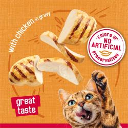 Made with real chicken