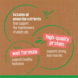 Includes all essential nutrients that support the maintenance of adult cats